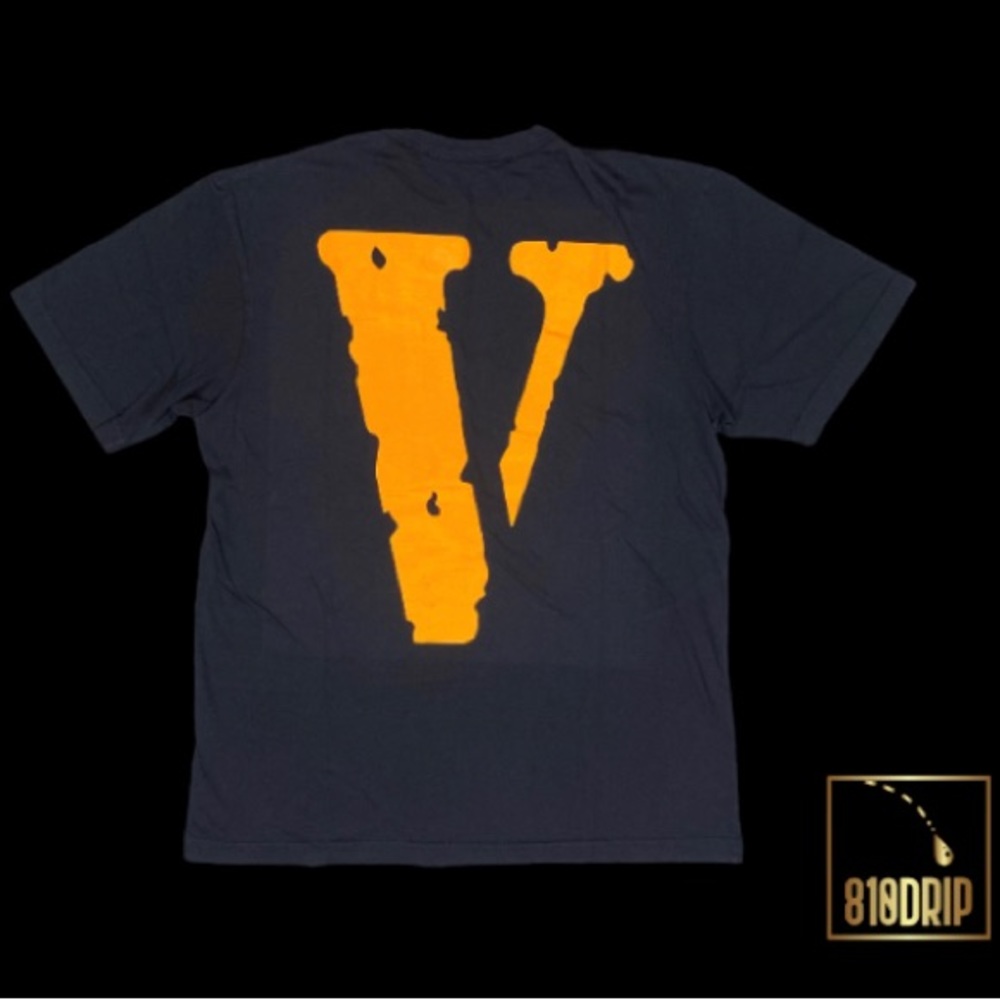 Vlone Friends Tee Orange - Picture 2 of 7